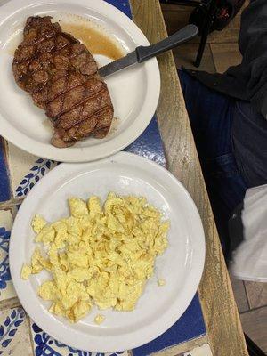 Steak and Eggs