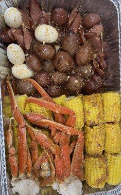 Seafood boil part special