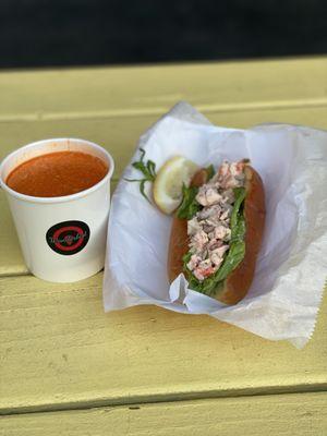 Lobster  Roll and Bisque......from scratch.  Made Daily.