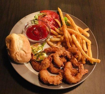 Shrimp and fries