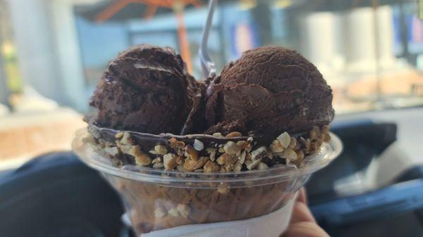 Dairy free chocolate icecream