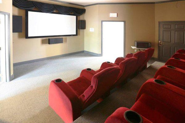 Our apartments in Hickory, NC feature a tenant-use theater room!