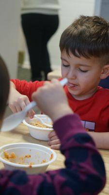 Delicious and nutritious lunches provided