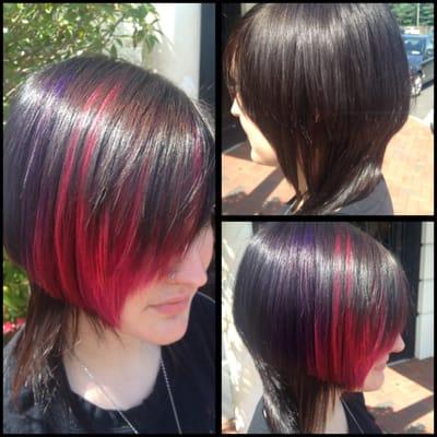 haircut by Denise, color by Veronica