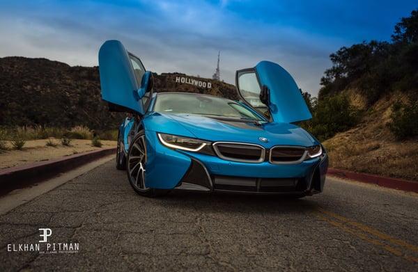 Commercial shoot. BMW I8