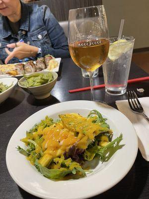 Mango Salad and Plum Wine