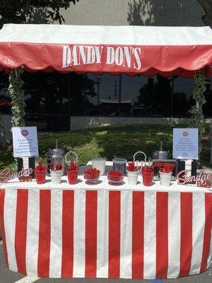 Dandy Don's Ice Cream Sundae Bar Catering