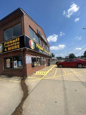 Front entrance from the view of Rosemont & 264.