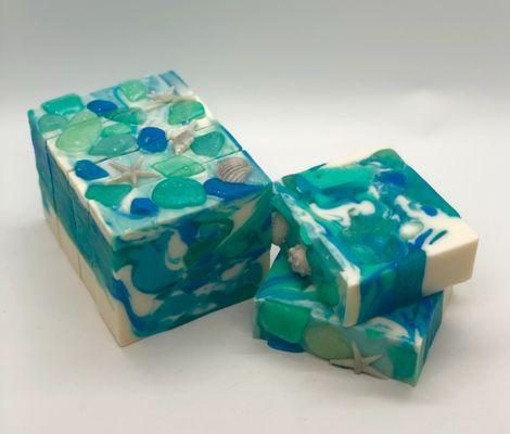 Sea Glass Handcrafted Soap