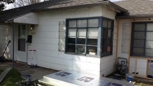 Another home that was damaged by a storm.