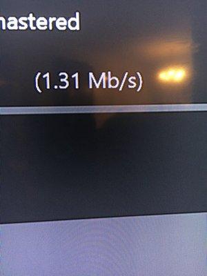 Im pretty sure this is dial up internet speed