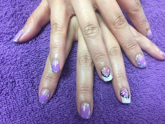 Beautiful gel designs by Ann :)