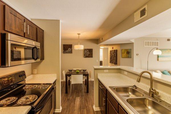 Kitchen and Dining Area