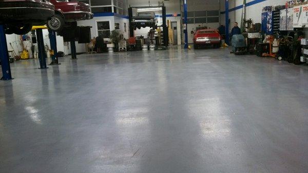 We like to keep the shop CLEAN!