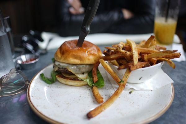 Half Pound Ice Plant Burger