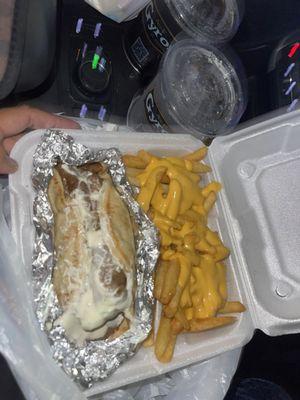 #1 Gyro and Cheese Fries