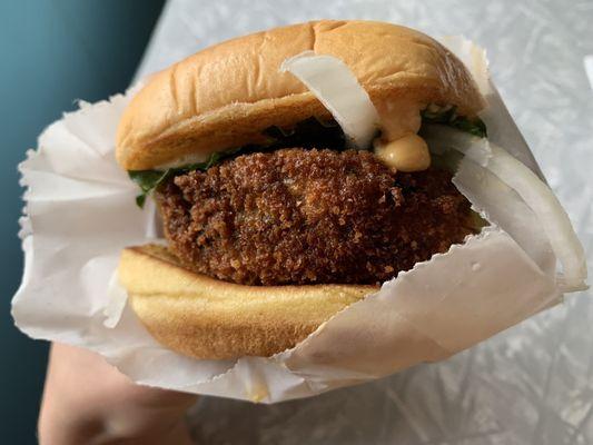 'Shroom Burger was pretty tasty!