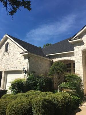 Finished full roof replacement in Austin.