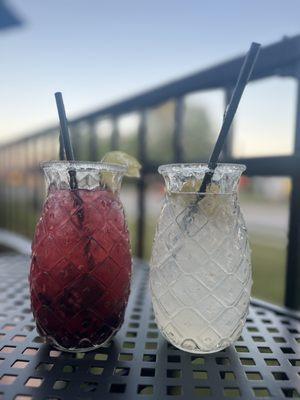 Paloma and berry mojito