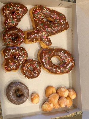 Giant number donuts