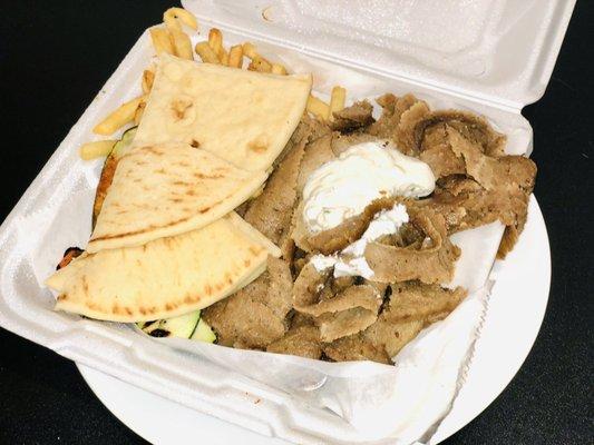 Gyro platter!