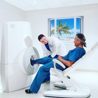 Our GE ONI Extremity Open MRI