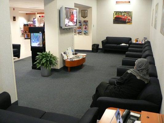 You will find a relaxed inviting atmosphere at Sunnyside Honda