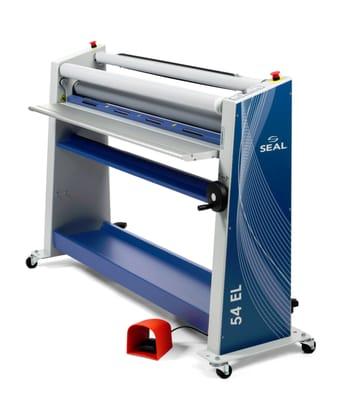 Seal 54 EL laminator ideal for pressure sensitive laminating films and sign shops