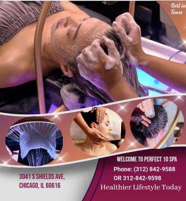 A hair spa procedure is a deep conditioning and rejuvenating treatment that can be done at a salon.