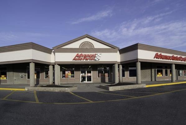 New Advance Auto Parts store built in Lawrence, Massachusetts.