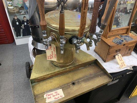 Vintage beer taps circa 1920s