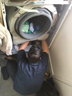 Frigidaire front load washer pump replacement!