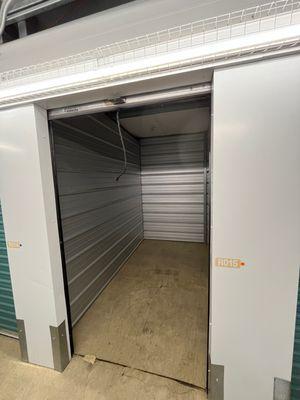 5x10 inside storage unit