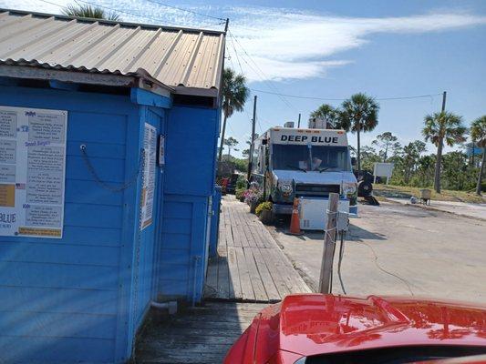 Disappointed because they're doing spring cleaning. I love their conch fritters :-(