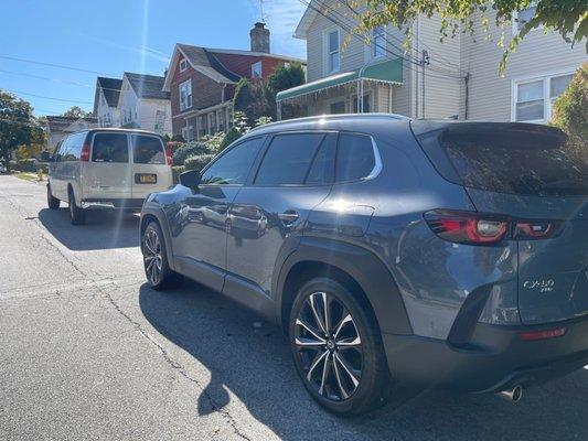 Car shine after detail