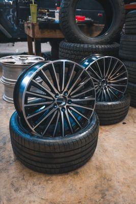 Wheels and tires upgrade