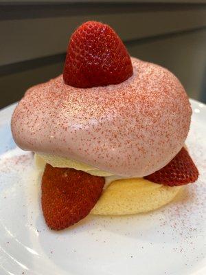 Strawberry Custard Pancake