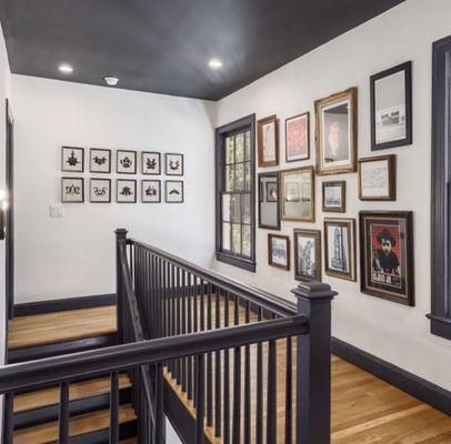 Historic home in Austin. We restored the original oak floors in this home.