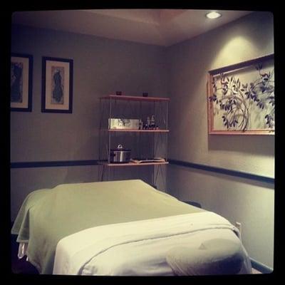 One of our three cozy treatment rooms