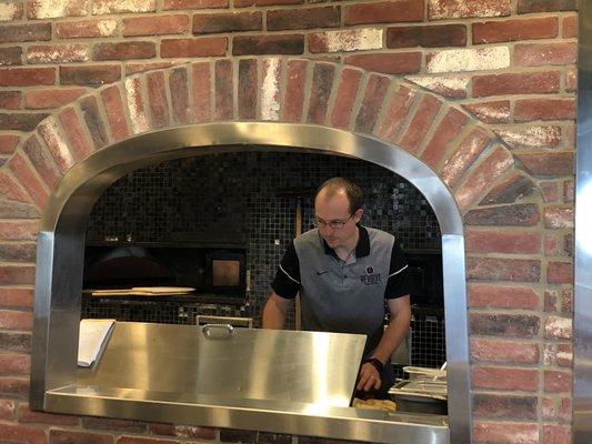 The brick oven