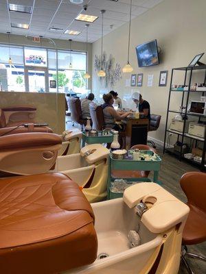 Nail salon