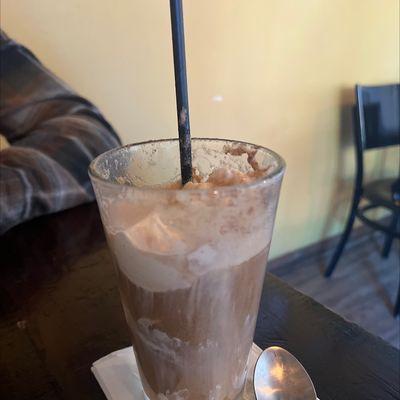 Root beer float