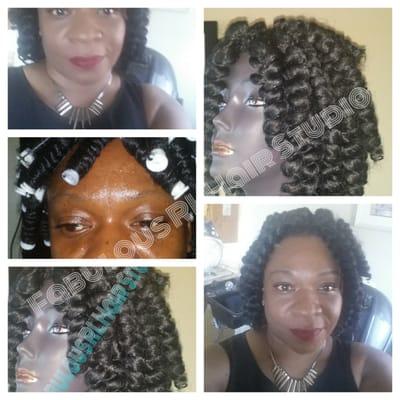 Custom crochet wig!!!