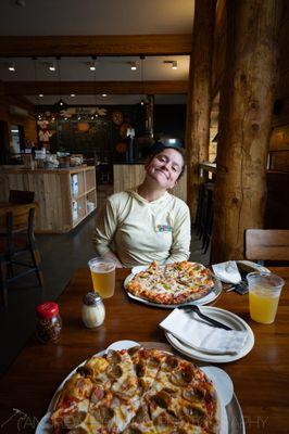 Happy climber!  The perfect way to finish a climb of the Armadillo on Katahdin!