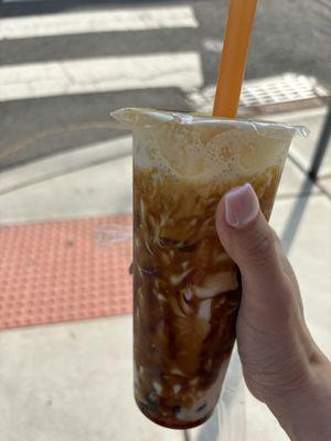 Brown sugar bubble tea!