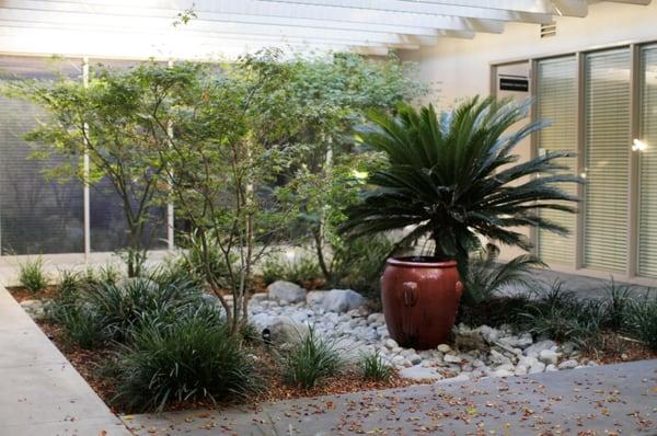 Enjoy the peace & quite of our beautiful courtyard.