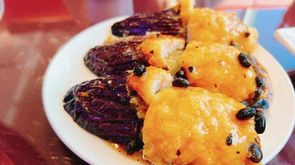 Eggplant with Shrimp Paste