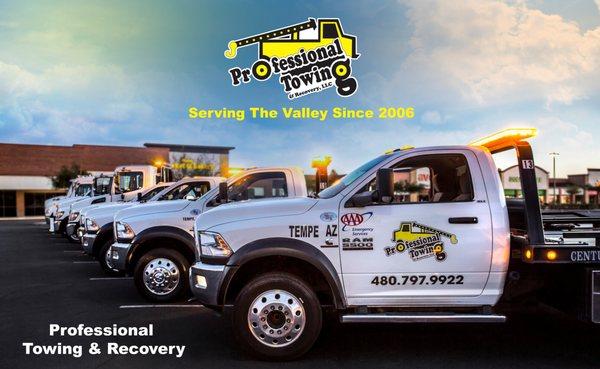 Professional Towing & Recovery wants to be your go-to towing service in Phoenix, AZ. Our operators are highly-trained in prop...