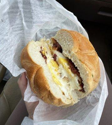 Bacon egg and cheese