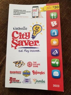 There is a BOGO coupon in the City Saver book. ($12 savings)